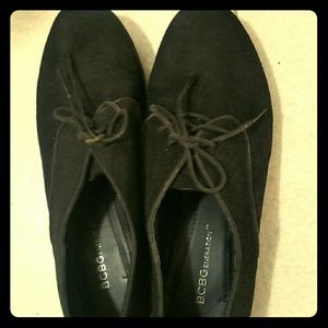 BCBGENERATION Corduroy Lace Up Shoes